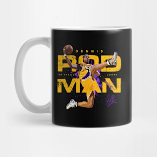 Dennis Rod Lakers Mug